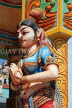 SRI LANKA, Matale, Arulmigu Sri Muthumariamman Hindu Temple (Kovil), statues, SLK2970JPL