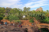SRI LANKA, Mihintale temple site, and Aradhana Gala (Invitation Rock), SLK5461JPL