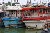 SRI LANKA, Negombo, fishing boats in Negombo Lagoon, SLK2626JPL