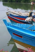 SRI LANKA, Negombo, fishing boats in Negombo Lagoon, SLK2640JPL