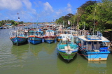 SRI LANKA, Negombo, fishing boats in Negombo Lagoon, SLK6095JPL