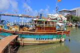 SRI LANKA, Negombo, fishing boats in Negombo Lagoon, SLK6098JPL