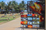 SRI LANKA, Negombo, fishing village, paintings for sale in smalll shop, SLK5976JPL