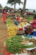 SRI LANKA, Negombo, market, fruit and vegetable market, vendors and shoppers, SLK2679JPL