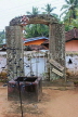 SRI LANKA, Pilimathalawa (nr Kandy), Embekke Devalaya, ancient door frame at site, SLK4114JPL