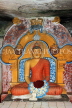 SRI LANKA, Pilimathalawa (nr Kandy), Gadaladeniya Temple, Buddha statue in shrine room, SLK40783PL