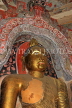 SRI LANKA, Pilimathalawa (nr Kandy), Gadaladeniya Temple, main shrine room, Buddha statue, SLK4074JPL