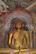 SRI LANKA, Pilimathalawa (nr Kandy), Gadaladeniya Temple, main shrine room, Buddha statue, SLK4091JPL