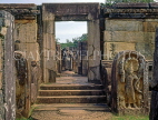 SRI LANKA, Polonnaruwa, Hatadage (tooth relic temple ruins), 11-13 century AD, SLK1621JPL
