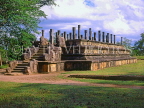 SRI LANKA, Polonnaruwa, ruins of Audience Hall (of King Parakramabahu), SLK1533JPL