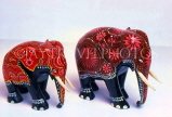 SRI LANKA, crafts, hand carved and painted Elephants, SLK1511JPL