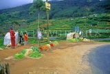SRI LANKA, hill country, Nuwara Eliya, roadside vegetable stalls, SLK2127JPL