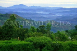 SRI LANKA, hill country scenery, Nuwara Eliya, view from Hakgala Botanical Gardens, SLK319JPL