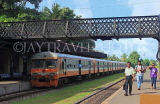 SRI LANKA, railway, train at station, SLK5918JPL