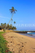SRI LANKA, south coast, Ahangama area, beach and coconut trees, SLK4746JPL