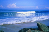 SRI LANKA, south coast, Beruwela, beach and rocks, SLK2033JPL