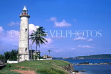 SRI LANKA, south coast, Galle, Lighthouse and Dutch Fort ramparts, SLK1319JPL