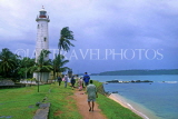 SRI LANKA, south coast, Galle, Lighthouse and Dutch Fort ramparts, SLK336JPL