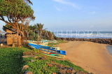SRI LANKA, south coast, Koggala area, coast and small beach, SLK4741JPL