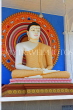 SRI LANKA, south coast, Unawatuna, Wella Devalaya (temple), Buddha statue, SLK4729JPL