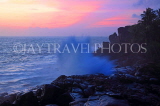 SRI LANKA, south coast, Unawatuna, coastal view, dusk view, SLK4700JPL