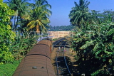 SRI LANKA, south coast, coastal train, near Mount Lavinia, SLK1777JPL