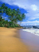 SRI LANKA, south coast, near Gintota, beach and coconut trees, SLK168JPL