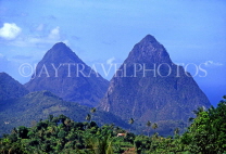 ST LUCIA, The Pitons, STL601JPL