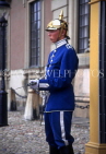 SWEDEN, Stockholm, Old Town (Gamla Stan), Royal Palace guard, SWE168JPL