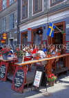 SWEDEN, Stockholm, Old Town (Gamla Stan), Stortorget (Square), cafe scene, SWE117JPL