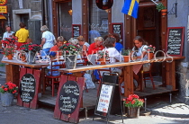 SWEDEN, Stockholm, Old Town (Gamla Stan), Stortorget (Square), cafe scene, SWE198JPL