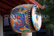 South Korea, SEOUL, Bongeunsa Temple, Jongru (Bell Pavilion), Dharma Drum, SK873JPL