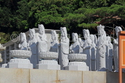 South Korea, SEOUL, Bongeunsa Temple, Mireuk Daebul, statues, SK897JPL