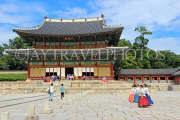 South Korea, SEOUL, Changdeokgung Palace, Injeongjeon (Throne Hall), SK177JPL