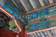 South Korea, SEOUL, Changgyeonggung Palace, Myeongjeong-jeon (throne hall) detail, SK121JPL