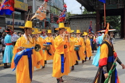 South Korea, SEOUL, Deoksugung Palace, Royal Guard Changing Ceremony, SK586JPL