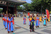 South Korea, SEOUL, Deoksugung Palace, Royal Guard Changing Ceremony, SK589JPL