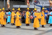 South Korea, SEOUL, Deoksugung Palace, Royal Guard Changing Ceremony, SK599JPL
