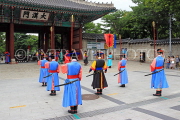 South Korea, SEOUL, Deoksugung Palace, Royal Guard Changing Ceremony, SK607JPL