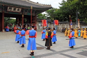 South Korea, SEOUL, Deoksugung Palace, Royal Guard Changing Ceremony, SK608JPL