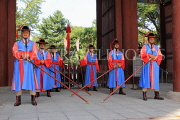 South Korea, SEOUL, Deoksugung Palace, Royal Guard Changing Ceremony, SK750JPL
