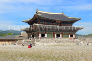 South Korea, SEOUL, Gyeongbokgung Palace, Geunjeongjeon Hall (Throne Hall), SK341JPL