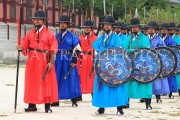 South Korea, SEOUL, Gyeongbokgung Palace, Sumungun (Gatekeeper) Military Training, SK435JPL