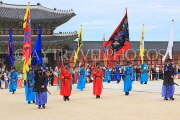 South Korea, SEOUL, Gyeongbokgung Palace, Sumunjang (Royal Guard) Changing Ceremony, SK394JPL