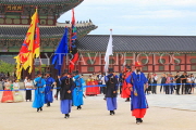 South Korea, SEOUL, Gyeongbokgung Palace, Sumunjang (Royal Guard) Changing Ceremony, SK39JPL