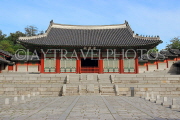 South Korea, SEOUL, Gyeonghuigung Palace, Sungjeongjeon (main hall), SK690JPL