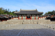 South Korea, SEOUL, Gyeonghuigung Palace, Sungjeongjeon (main hall), SK691JPL
