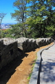 South Korea, SEOUL, Namsan Park, hiking paths, and old fortress wall, SK1247JPL