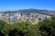 South Korea, SEOUL, Namsan Park, view of central Seoul, SK1231JPL