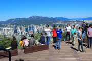 South Korea, SEOUL, Namsan Park, visitors at lookout points, SK1242JPL